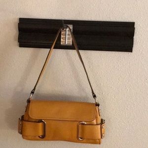 WILSON GOLD LEATHER SATCHEL